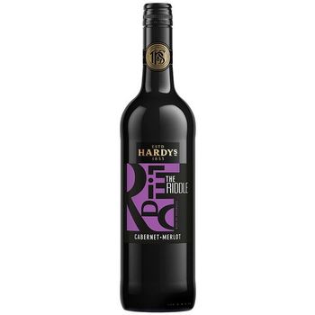 Hardys The Riddle Cabernet Merlot 2018 750ml