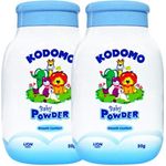 Kodomo Baby Powder Smooth Comfort 2pcs 50g
