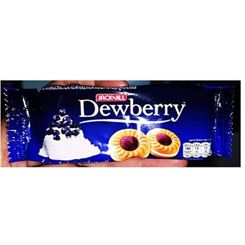 Dewberry Sandwich Cookies Filled with Cream and Blueberry Jam 36g