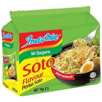 Mee Segera Indomie - Soto (5 x 78g)
