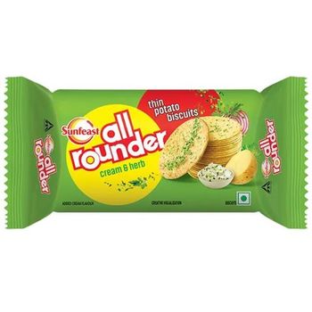 Sunfeast Potato Biscuit With Cream & Herb Flavour 75g