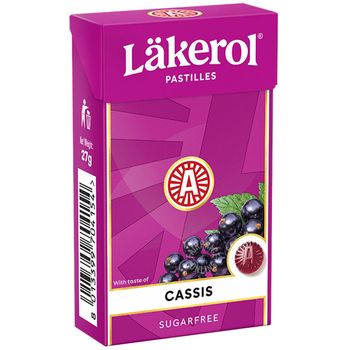 Lakerol Sugar Pastilles Cassis 27g