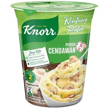 Knorr Cup Mashed Potato Mushroom 26g