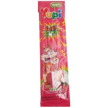 Yupi Vegan Sour Bonz Strawberry 40g