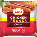 Cdo Chicken Franks Regular 250g