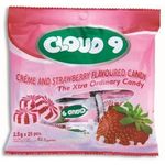 Cloud 9 Creme And Strawberry Flavoured Candy 62.5g