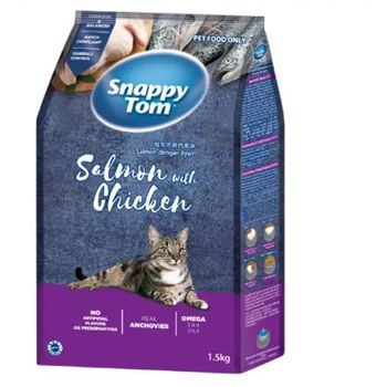 Snappy Tom Salmon With Chicken 1.5kg