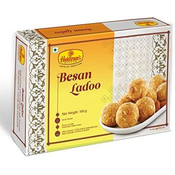 Haldiram's Nagpur Besan Ladoo (Air flown) 500g