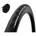 VITTORIA Zaffiro Pro V 700 x 28mm Tyre with Inner Tube Black