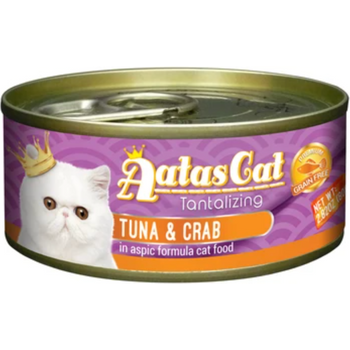 Aatas Cat Tantalizing Tuna & Crab in Aspic Cat Wet Food 80g