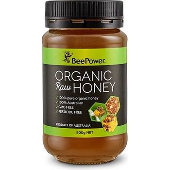BeePower Organic Raw Honey 500g