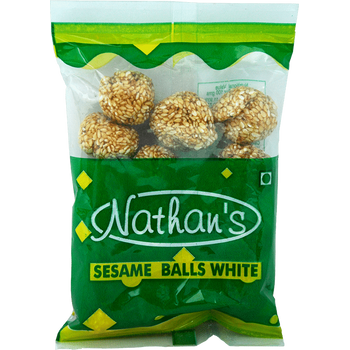 Nathans Sesame Balls White 100g