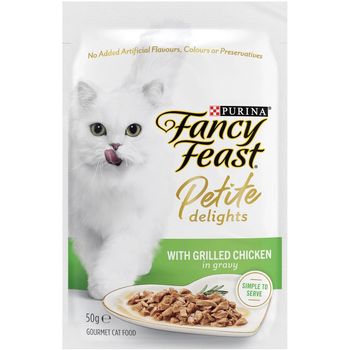 Purina Fancy Feast Petite Delights Chicken In Gravy 50g