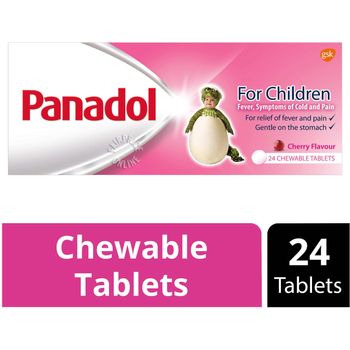 Panadol Childrens Chewable Tablets Cherry