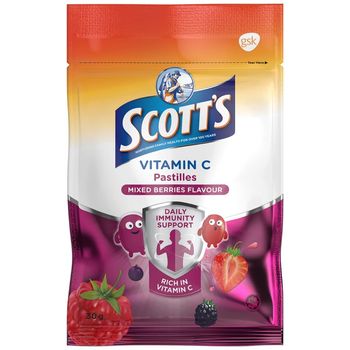 Scotts Vitamin C Mixed Berry Zipper 30g