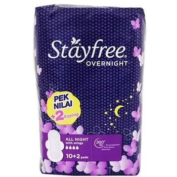 Stayfree Overnight Long 10pcs