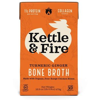 Kettle & Fire - Bone Broth, Turmeric Ginger Chicken (16.9oz)