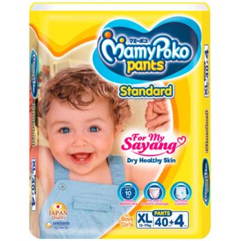 Mamypoko Standard Pants Super Jumbo Pack XL 40pcs Plus 4