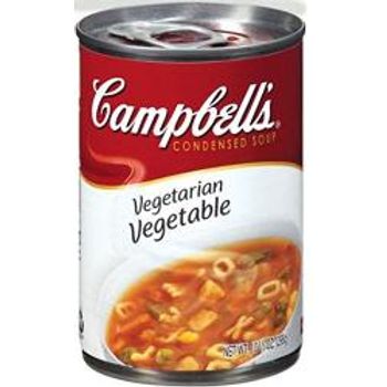 Campbells Vegetarian Vegetable Soup 10.5ounce Pack Of 12