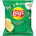 Lay's Potato Chips Sour Cream And Onion 28.3g