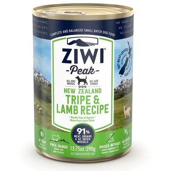 Ziwi Peak Dog Canned Tripe & Lamb Recipe 390g