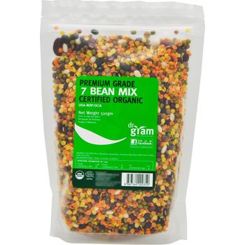 Dr Gram Organic 7 Bean Mix 500g