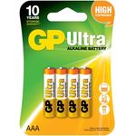 GP Battery Ultra Alkaline 24AU U4 AAA LR03