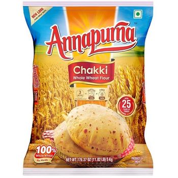 Annapurna Chakki Whole Wheat Flour 5kg