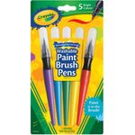 Crayola Washable Paint Brush Pens 5 ea