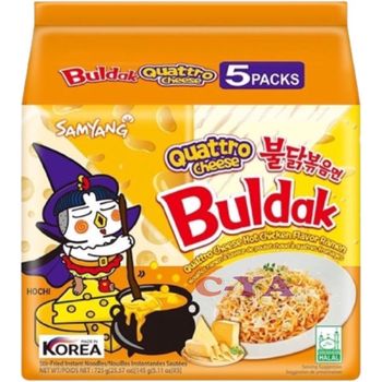 Samyang Buldak Quattro Cheese Ramen 5pcs 145g