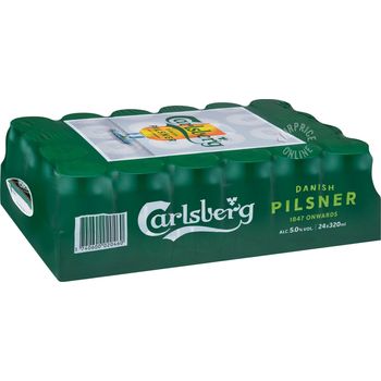 Carlsberg Can Beer 24 x 320ml