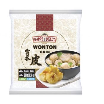 Happy Belly Wonton Skin 300g