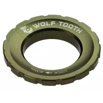 Wolf Tooth Nut Centerlock Rotor Olive Bike Part 10g