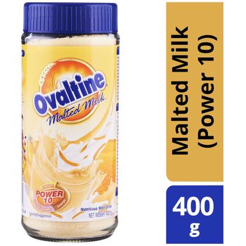 Ovaltine Instant Malt Powder Jar Malted Milk Power 10
