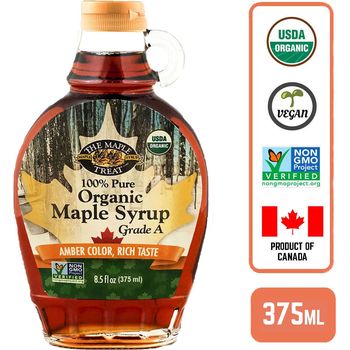 L.B Maple Treat Organic Maple Syrup 375ml