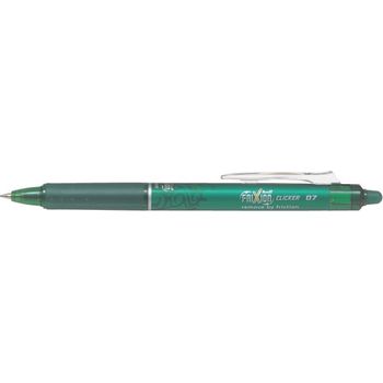 Pilot FriXion Ball Clicker Retractable Erasable Gel Pen Fine Point 0.7mm Lime Green