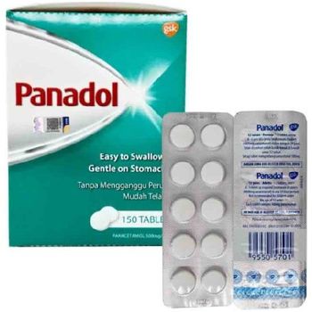 Panadol Bersalut Biasa 10 Tablet