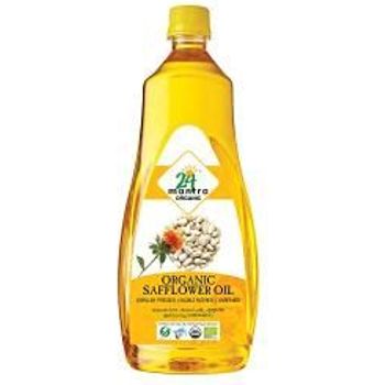 24 Mantra Organic Cold Pressed Kardi Safflower Oil 1L