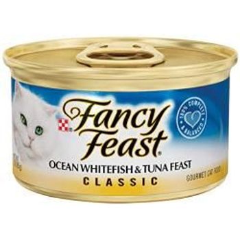 Classic Ocean Whitefish And Tuna Wet Cat Food 3oz Cancase Of 24