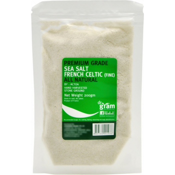 Dr Gram French Celtic Sea Salt (Fine) 200g