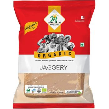 24 Mantra Organic Jaggery Block 450g