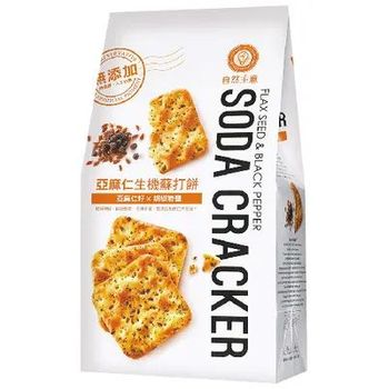 Natural Idea Flax Seed Black Pepper Soda Cracker 180g