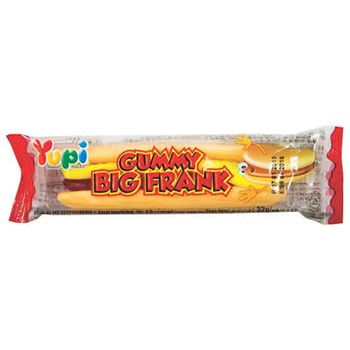 Yupi Gummy Soft Big Frank Hotdog 3pcs