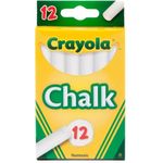 Crayola White Chalk 12pcs