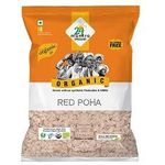 24 Mantra Organic Red Poha Flattened Rice 500g