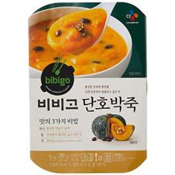 Cj Bibigo Sweet Pumpkin Porridge With Red Beans 280g