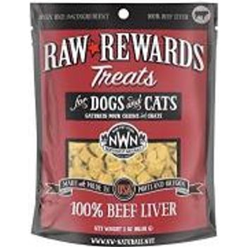 Northwest Naturals Raw Rewards ze Dried Liver Treats beef