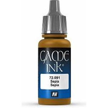 Vallejo Game Color Sepia Paint 17ml