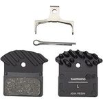 Shimano J05arf Disc Brake Pad And Spring Resin Compound Finned Aluminum Back Plate