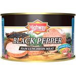Highway Ham Luncheon Meat Black Pepper 397g